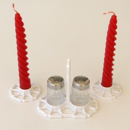 Set sel poivre bougeoirs - poivre, 2