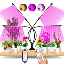 Lampe de Plante, EWEIMA 80 LEDs Lampe de Croissance à 360° Éclairage Horticole A