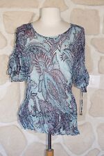 Haut turquoise neuf taille 36 marque Eva Kayan 