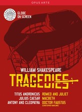 Shakespeare's Globe: Tragedies (DVD) Philip Cumbus Nigel Cooke Dominic Dromgoole