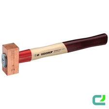 Marteau en Cuivre Bande Rouge