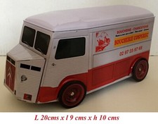 Boite en tôle Citroen Camion H ou HY Boucherie Cosperec Langonnet (vide)
