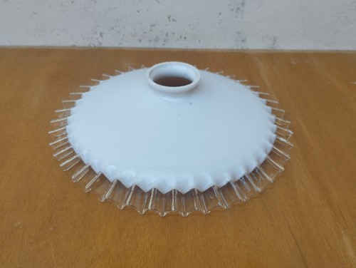 Abat jour opaline bord - jour,