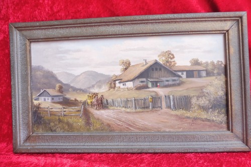 Beau ancien tableau entrée - beau,,