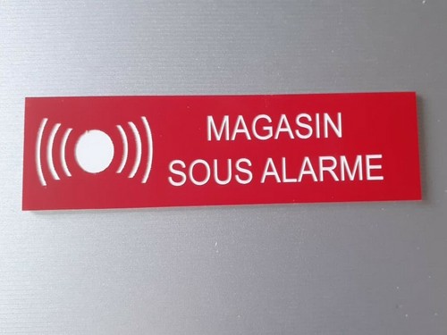 Plaque etiquette boite aux - plaque,