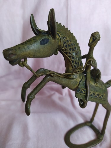 Ancien cavalier bronze ou - ancien,