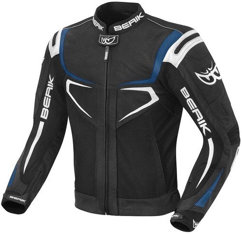 Veste cuir textile pour - en,