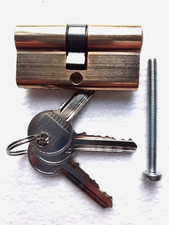 BARILLET CYLINDRE DE SERRURE DE PORTE 30MM+30MM