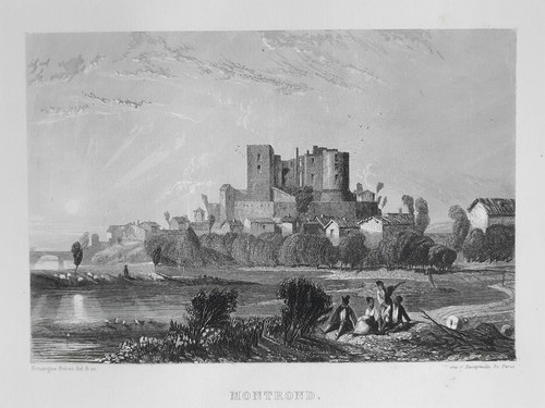 Montrond loire gravure - loire,