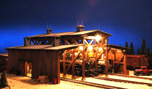 Scale live steam shay - steam,