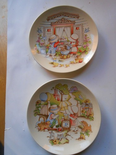 Country kids collector plates - kids,