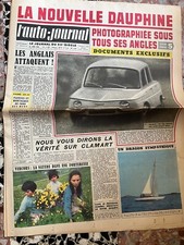 ?L'AUTO-JOURNAL n°274 du 15/06/1961; La nouvelle dauphine/ Triumph Herald 1200