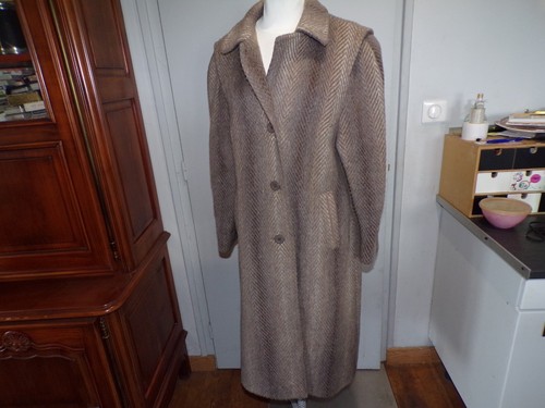 Manteau lama laine - manteau,