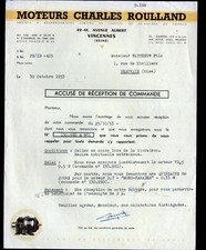 VINCENNES (94) USINE de MOTEURS ELECTRIQUES "Charles ROULLAND" en 1953