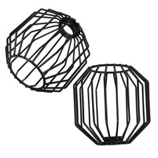  Lot de 2 abat-jours cage en