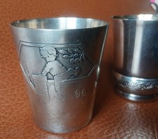 lot 2 timbales en métal