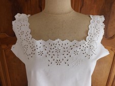 chemise de femme brodée