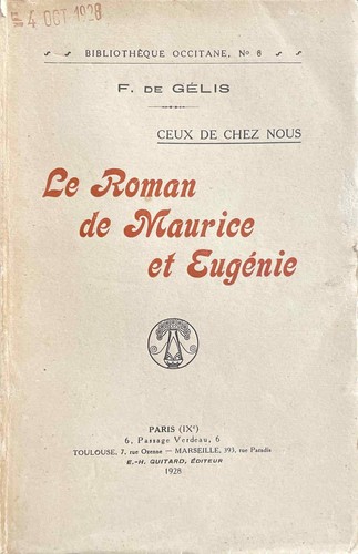 1928 gélis roman de - 1928,, gélis,