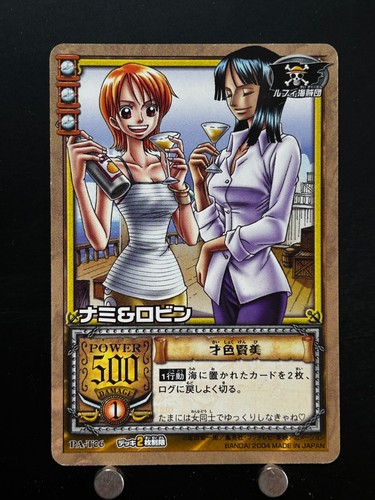 Jeu cartes nami nico robin - cartes,