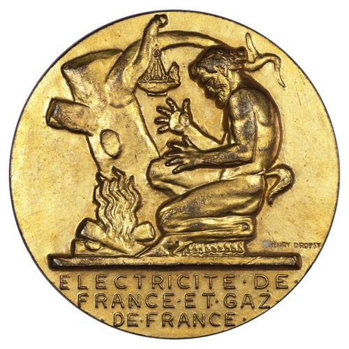 France médaille electricité - france,