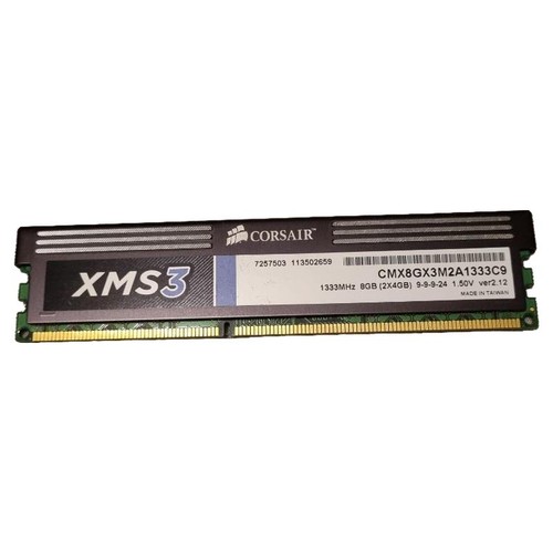 Corsair xms3 mémoire vive 8gb - mémoire,