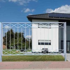 Fer clôture élément balustrade de balcon Crossline-Z100/300 feu galvanisé