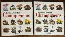 2 classeurs Le Monde secret des Champignons et recettes édition Atlas