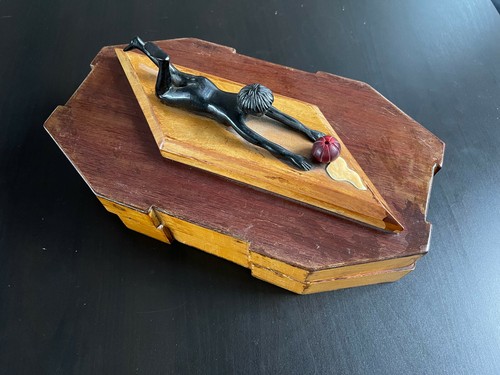 Rare grande boite art - art, déco