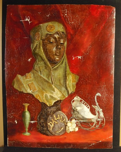 Peinture hst c1890 philistine - peinture,