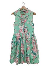 VOODOO VIXEN Robe d’été Dames Robe T EU 36 vert style décontracté