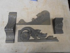 LOT DE 4 BOISERIE ANCIENNE