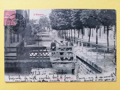 Cpa ecrite 1906 pamiers - ecrite,