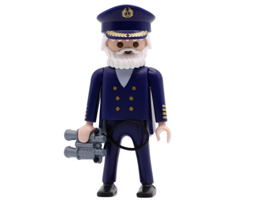Playmobil figurine capitaine - figurine,