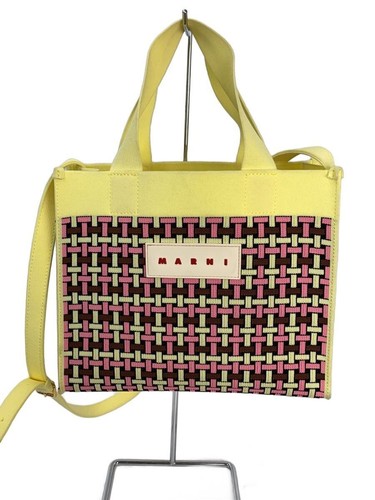 Marni petit panier tissé sac - marni,