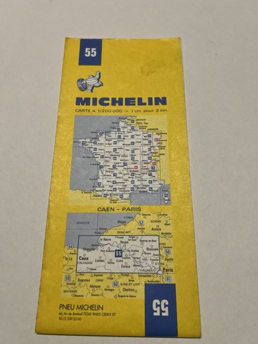 Michelin carte routière 55 - michelin,