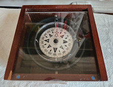 ANCIEN COMPAS BOUSSOLE DE MARINE DE MARQUE PLASTISMO DORIS CARDAN