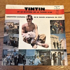 Vinyle Tintin Et Le Mystère
