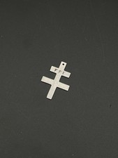 Pendentif croix de Lorraine FFI Forces Françaises de l’Interieur en argent