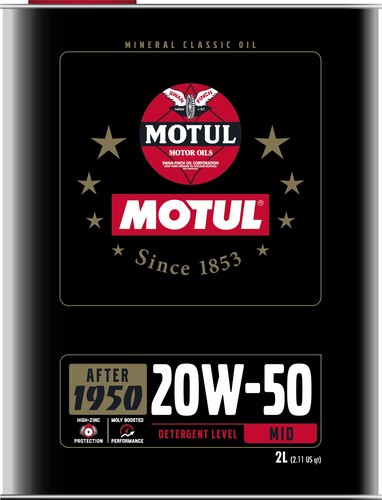 Huile 20w50 motul - motul, (bidon)