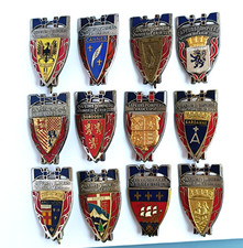 Lot de 12 insignes anciens sapeurs-pompiers – DRAGO PARIS – Militaria France N2