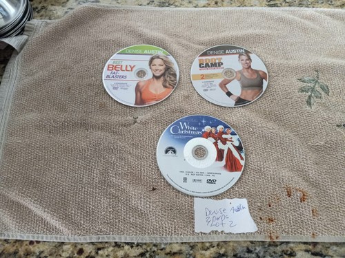Lot used assorted dvds - used,