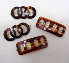 Lot 4 peignes anciens -