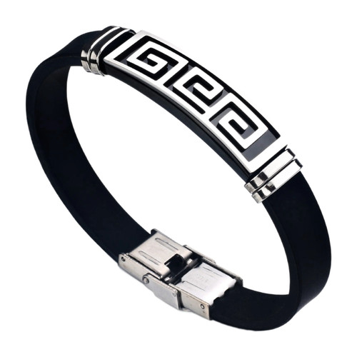 Bracelet silicone avec - en,