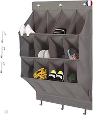 Lot de Chaussures derrière la Porte,Rangement Pliable Suspendu,Range Chaussures 