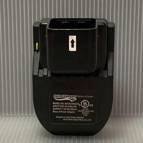 Swivel sweeper battery - sweeper, charger