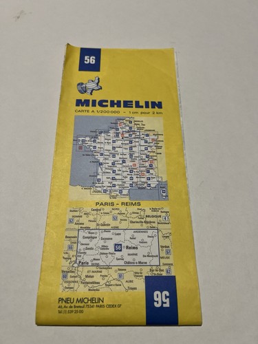 Michelin carte routière 56 - carte, n°56