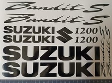 Planche de stickers SUZUKI BANDIT 1200S Réservoir et carénages 4COLORIS AU CHOIX