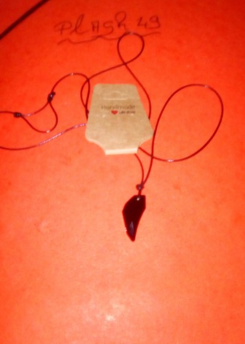 Collier pendentif dent - en,