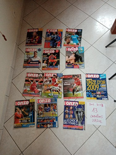 2008 2013 lot revues onze - 2008-2013,