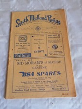 South midland review august 1960 motorcycle club magazine + comerfords list